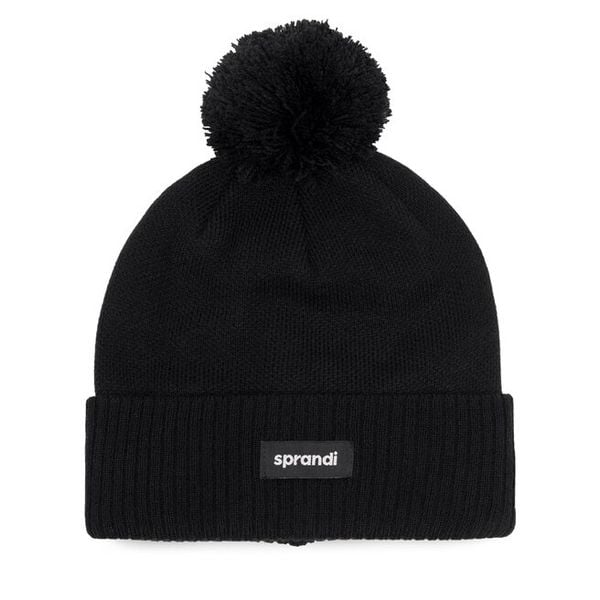 Czapka Sprandi. Czarne czapki zimowe Sprandi, bez wzorów. Za 49.99 zł.