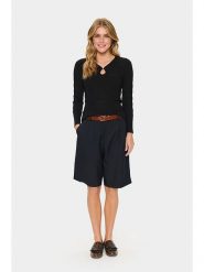 SAINT TROPEZ Bluzka w kolorze czarnym rozmiar: XL. Czarne bluzki Saint Tropez, xl, bez wzorów, bez kołnierzyka, bez ramiączek. Za 104.99 zł.