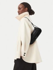 Calvin Klein Torebka Ck Croc Small Shoulder Bag LV04F3906G Czarny. Czarne torebki klasyczne Calvin Klein, bez wzorów, ze skóry, bez dodatków. Za 449.99 zł.