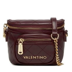 Saszetka nerka Valentino. Czerwone nerki i saszetki Valentino, bez wzorów, bez dodatków. Za 359.99 zł.