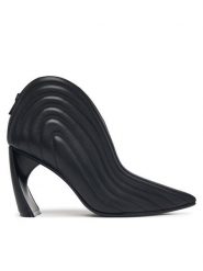 United Nude Botki Zuma Luna HI 1106201170 Czarny. Czarne botki United Nude, bez wzorów, ze skóry, bez obcasa, na słupku, bez zapięcia. Za 1,739.00 zł.