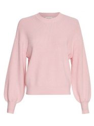 MOSS COPENHAGEN Sweter "Acentia Rachelle" w kolorze jasnoróżowym rozmiar: L/XL. Różowe swetry Moss Copenhagen, l, bez wzorów, z wiskozy, bez ramiączek. Za 140.86 zł.