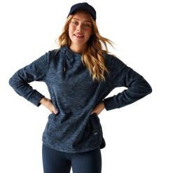 Bluza Z Kapturem Damska Mayse. Niebieskie bluzy Regatta, xl, bez wzorów, z elastanu, bez ramiączek, z kapturem. Za 113.99 zł.