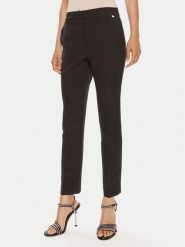 Liu Jo Spodnie materiałowe CA4201 T2200 Czarny Regular Fit. Czarne spodnie materiałowe Liu Jo, bez wzorów, z materiału. Za 449.99 zł.