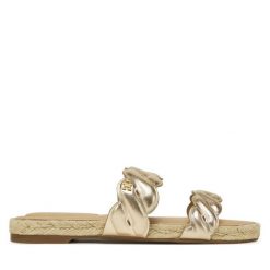 Espadryle Tommy Hilfiger. Żółte espadryle Tommy Hilfiger, bez wzorów, bez obcasa. Za 379.99 zł.