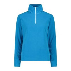 Damski polar CMP. Niebieskie bluzy z polaru CMP, bez wzorów, z polaru, trekkingowe. Za 225.00 zł.