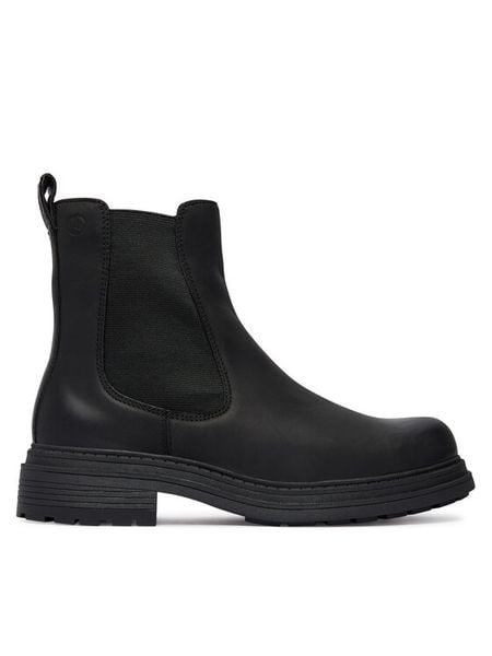 Clarks Sztyblety Orinoco3 Top 26182901 Czarny. Czarne botki Clarks, bez wzorów, ze skóry, bez obcasa, na płaskiej podeszwie, bez zapięcia. Za 569.99 zł.