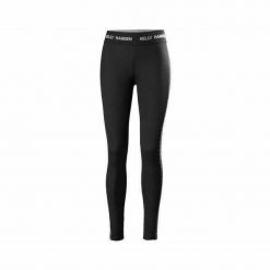 Legginsy damskie Helly Hansen Lifa. Czarne legginsy Helly Hansen, bez wzorów, sportowe. W wyprzedaży za 129.05 zł.