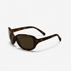 Okulary przeciwsłoneczne kat. 3 MH 530W. Brązowe okulary przeciwsłoneczne Decathlon, bez wzorów, szklane. Za 89.99 zł.