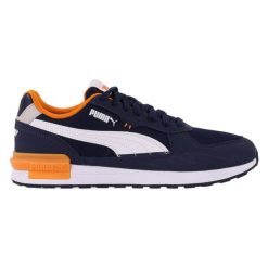 Buty młodzieżowe na co dzień Puma Graviton. Czarna buty do biegania Puma, bez wzorów, z gumy, bez zapięcia, do biegania. Za 284.00 zł.