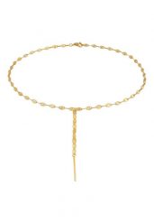 Elli PREMIUM Damski naszyjnik w kształcie Y z gwiazdką elegancki w pozłacanym srebrze próby 925 Sterling Silver Naszyjniki 1 ct. Szare naszyjniki Elli PREMIUM, z materiału, pozłacane. Za 378.99 zł.