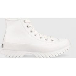 Converse trampki Chuck Taylor All Star Lugged 2.0 damskie kolor biały. Białe trampki Converse, bez wzorów, retro, bez zapięcia. W wyprzedaży za 459.99 zł.