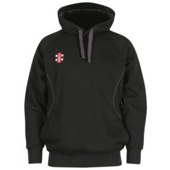 Bluza z kapturem Gray-Nicolls Storm. Czarne bluzy GRAY-NICOLLS, na zimę, bez wzorów, z dresówki, bez ramiączek, z kapturem. Za 314.00 zł.