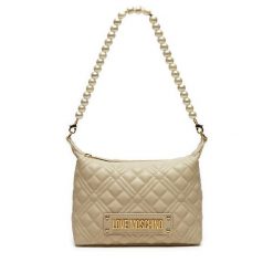 Torebka LOVE MOSCHINO. Brązowe listonoszki Love Moschino, bez wzorów, klasyczne, bez dodatków. Za 399.99 zł.