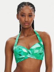 Seafolly Góra od bikini Secret Garden 30806-220 Zielony. Zielone bikini Seafolly, bez wzorów, z syntetyku. Za 319.99 zł.