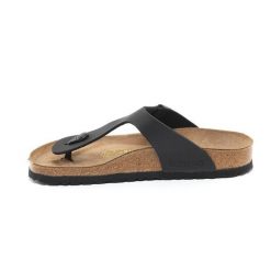 Japonki damskie Birkenstock 043691. Czarne japonki Birkenstock, bez wzorów, z jeansu. Za 621.00 zł.