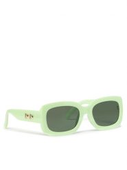DeeZee Okulary przeciwsłoneczne 9WA-001-AW22 Zielony. Zielone okulary przeciwsłoneczne DeeZee, bez wzorów, z tworzywa sztucznego. Za 22.49 zł.