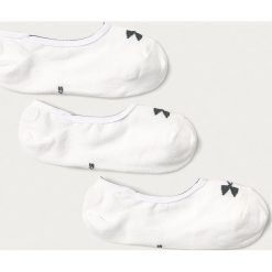Under Armour - Skarpetki (3-pack) 1361148. Białe skarpetki Under Armour, bez wzorów. W wyprzedaży za 43.99 zł.