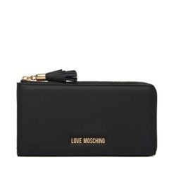 Portfel LOVE MOSCHINO. Czarne portfele Love Moschino, bez wzorów. Za 489.99 zł.
