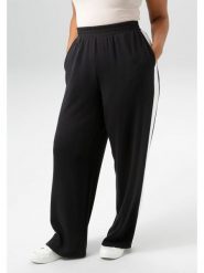 Aniston Spodnie dresowe w kolorze czarnym rozmiar: 50. Czarne spodnie dresowe Aniston, bez wzorów, z dresówki. Za 78.66 zł.