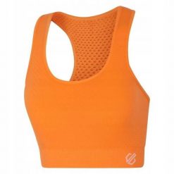Stanik sportowy damski Don't Sweat It. Brązowe biustonosze sportowe Dare 2b, bez wzorów, z elastanu, na fitness i siłownię. Za 44.99 zł.