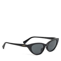 Okulary przeciwsłoneczne LAUREN RALPH LAUREN. Czarne okulary przeciwsłoneczne Lauren Ralph Lauren, bez wzorów. Za 439.99 zł.