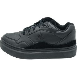 Trampki damska Le Coq Sportif Lcs T2000 Czarny. Czarne trampki Le Coq Sportif, bez wzorów, ze skóry, sportowe, bez zapięcia. W wyprzedaży za 326.35 zł.