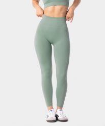 Legginsy bezszwowe damskie Simply Seamless Carpatree. Brązowe legginsy Carpatree, bez wzorów, z materiału, klasyczne. Za 119.99 zł.