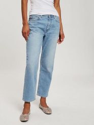 Cross Jeans Dżinsy - Regular fit - w kolorze błękitnym rozmiar: 27W. Niebieskie jeansy Cross Jeans, z aplikacjami, z jeansu, klasyczne, z podwyższonym stanem. Za 100.52 zł.