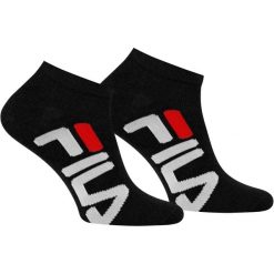 Skarpety unisex FILA invisible socks 2 pary. Czarne skarpetki Fila, bez wzorów. Za 21.99 zł.