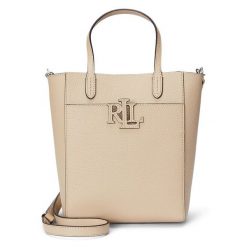 Torebka LAUREN RALPH LAUREN. Brązowe torebki klasyczne Lauren Ralph Lauren, bez wzorów, klasyczne, bez dodatków. Za 809.99 zł.