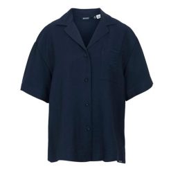 Lekka koszula damska Regatta Salise. Niebieskie koszule Regatta, bez wzorów, eleganckie, bez kołnierzyka, bez ramiączek. Za 187.50 zł.