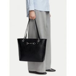 Torebka MEXX. Czarne shopper bag Mexx, bez wzorów, bez dodatków. Za 229.99 zł.