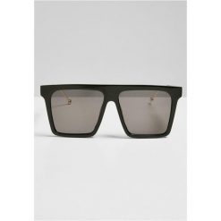 Okulary przeciwsłoneczne Urban Classics Iowa. Czarne okulary przeciwsłoneczne Urban Classics, bez wzorów. Za 109.50 zł.