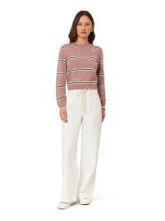 Scotch & Soda Sweter w kolorze szaroróżowo-kremowym rozmiar: XS. Różowe swetry Scotch & Soda, xs, bez wzorów, ze splotem, bez ramiączek. Za 136.13 zł.