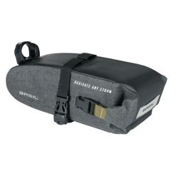 Torba pod siodło Navigator Storm M. Czarne torby sportowe BASIL, bez wzorów, z materiału. Za 129.99 zł.