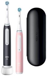 Szczoteczka magnetyczna Oral-B iO 3 Duo Matt Black/Blush Pink czarny/różowy. Szczoteczki elektryczne i soniczne Oral-B. Za 549.00 zł.
