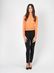 Patrizia Pepe Bluzka | 2C1548/A426 | Kobieta | Pomarańczowy. Brązowe bluzki Patrizia Pepe, xs, bez wzorów, z elastanu, eleganckie, bez kołnierzyka, bez ramiączek. W wyprzedaży za 279.00 zł.