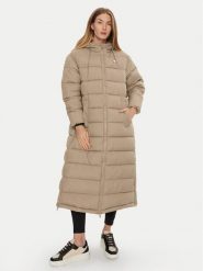 Guess Płaszcz zimowy V4BL04 WFYE2 Szary Regular Fit. Szare płaszcze Guess, na zimę, s, z aplikacjami, z syntetyku, bez kaptura. Za 589.99 zł.