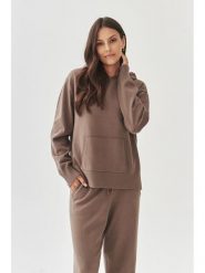 TATUUM Bluza "Phlo" w kolorze jasnobrązowym rozmiar: S. Brązowe bluzy Tatuum, s, bez wzorów, bez ramiączek, z kapturem. Za 201.55 zł.