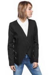 DAMSKA MARYNARKA TOM TAILOR MODERN BLAZER WITH OPEN FRONT 3922039.00.75 COL. 2999. Marynarki i żakiety Tom Tailor, m, bez wzorów, z bawełny, eleganckie, bez ramiączek. W wyprzedaży za 69.99 zł.