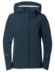 Kurtka damska Yaras Jacket V. Niebieskie kurtki Vaude, s, bez wzorów, z materiału, biznesowe, bez kaptura. Za 827.00 zł.