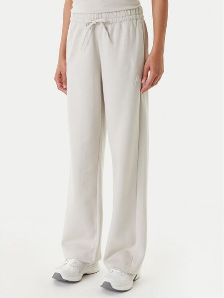 Adidas Spodnie dresowe Essentials Small Logo Feel Cozy JC5922 Beżowy Regular Fit. Brązowe spodnie dresowe adidas, bez wzorów, z bawełny. Za 139.99 zł.