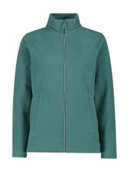 CMP Kurtka polarowa w kolorze zielonym rozmiar: 38. Zielone kurtki CMP, bez wzorów, z materiału, bez kaptura. Za 104.89 zł.