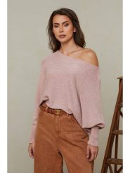 Joséfine Sweter "Hajos" w kolorze jasnoróżowym rozmiar: XL. Różowe swetry Joséfine, xl, bez wzorów, z kaszmiru, bez ramiączek. Za 183.95 zł.