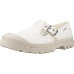 Buty PALLADIUM PAMPA M-JANE W Biały. Białe buty trekkingowe Palladium, bez wzorów, z tkaniny, bez zapięcia, trekkingowe. Za 311.35 zł.