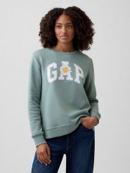 GAP Bluza w kolorze zielonym rozmiar: S. Zielone bluzy GAP, s, bez wzorów, bez ramiączek, bez kaptura. Za 88.64 zł.