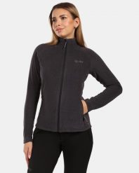 Damska bluza polarowa Kilpi GLAMER-W. Czarne bluzy z kapturem Kilpi, bez wzorów, z materiału, bez kaptura, narciarskie. Za 189.67 zł.