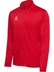 Bluza hmlESSENTIAL TRACK JACKET. Czarne bluzy Hummel, xl, bez wzorów, z materiału, klasyczne, bez ramiączek, bez kaptura. Za 132.00 zł.