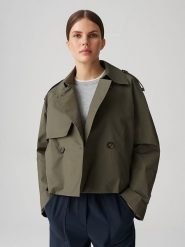OPUS Kurtka przejściowa "Hawena" w kolorze khaki rozmiar: 36. Brązowe kurtki Opus, bez wzorów, bez kaptura. Za 263.95 zł.